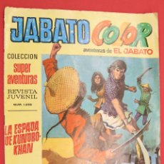 Livros de Banda Desenhada: JABATO COLOR AVENTURAS LA ESPADA DE KUNDRO KHAN Nº 38 SUPER AVENTURAS. Lote 254961775