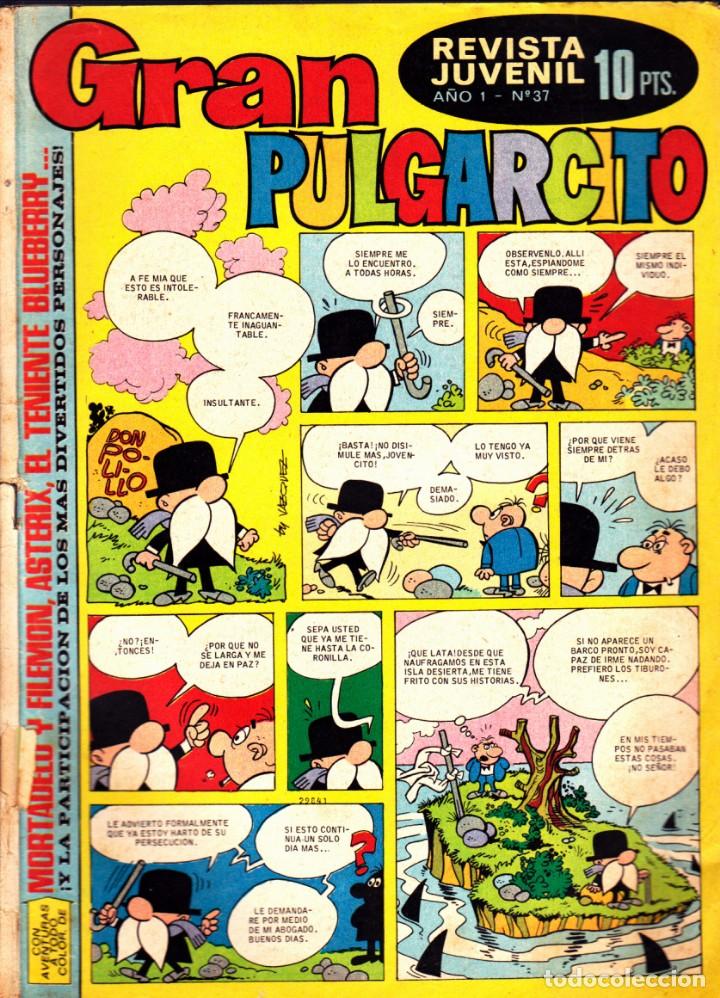 Tebeos: COMIC COLECCION GRAN PULGARCITO N&ordm; 37 - Foto 1