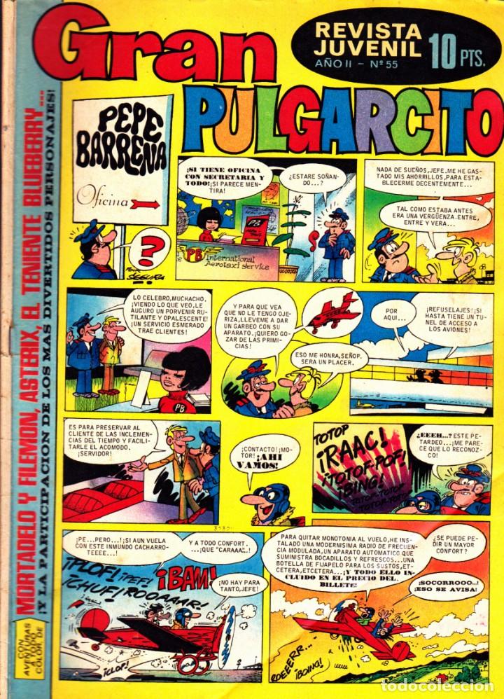 Tebeos: COMIC COLECCION GRAN PULGARCITO N&ordm; 55 - Foto 1