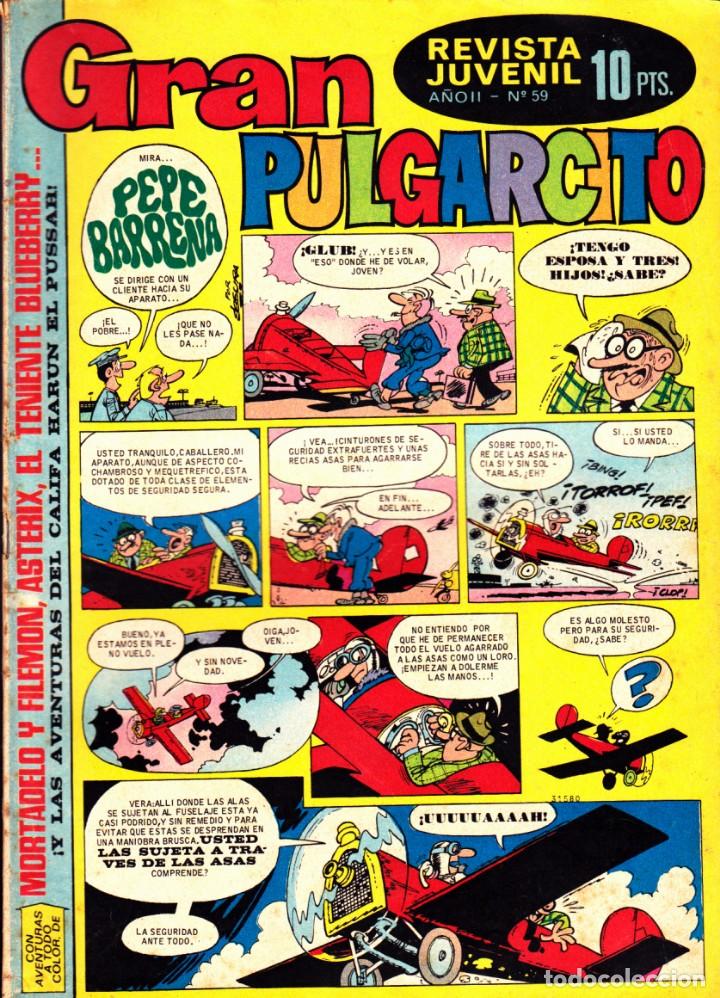 Tebeos: COMIC COLECCION GRAN PULGARCITO N&ordm; 59 - Foto 1