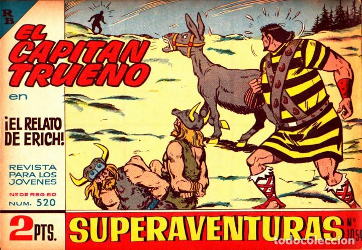 Tebeos: COMIC COLECCION CAPITAN TRUENO N&ordm; 520 - Foto 1