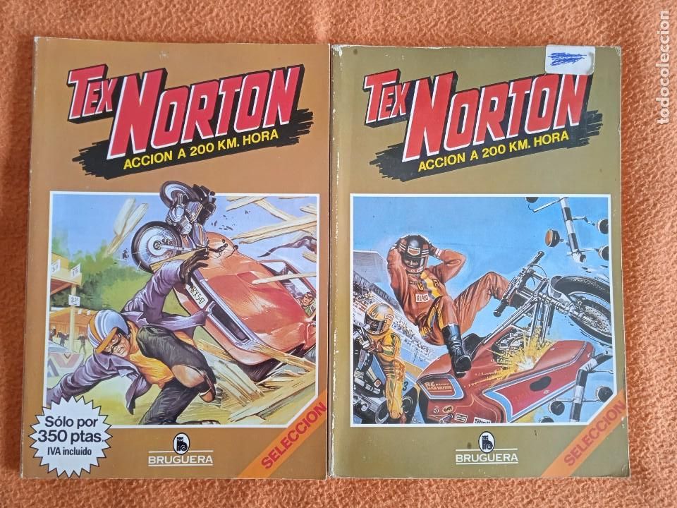 Tebeos: TEX NORTON COMPLETA EN DOS TOMOS-BRUGUERA - Foto 1