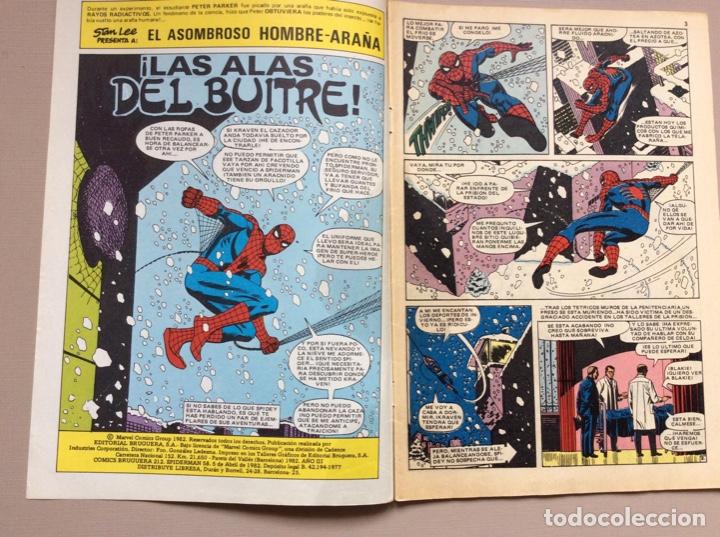 Tebeos: SPIDERMAN BRUGUERA N&Uacute;MERO 58 - Foto 2