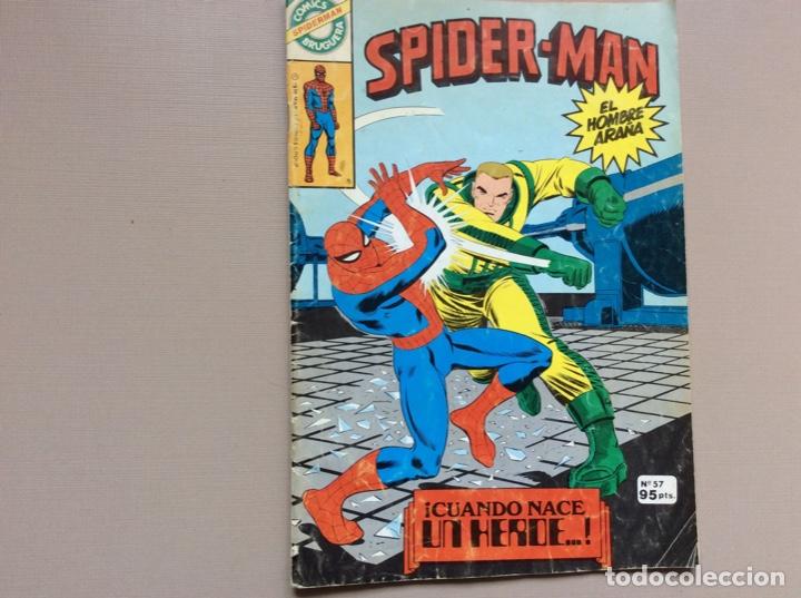Tebeos: SPIDERMAN BRUGUERA N&Uacute;MERO 57 - Foto 1