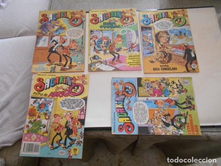 Tebeos: tebeos de extras de sacarino - Foto 1
