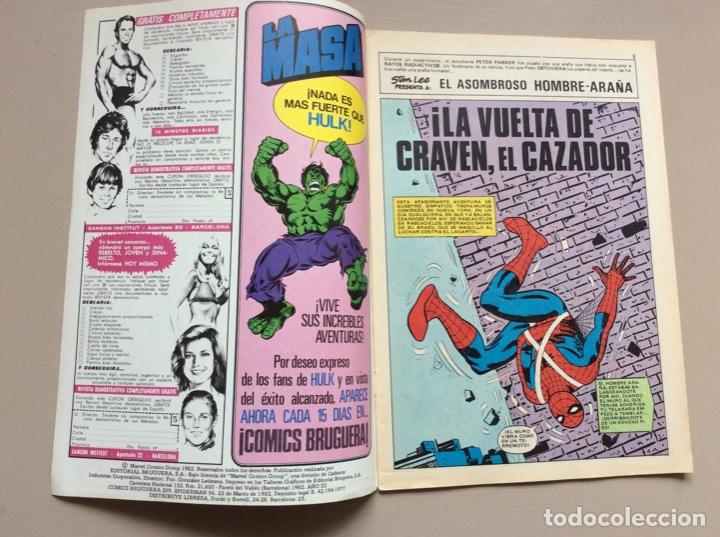 Tebeos: SPIDERMAN BRUGUERA N&Uacute;MERO 56 - Foto 2