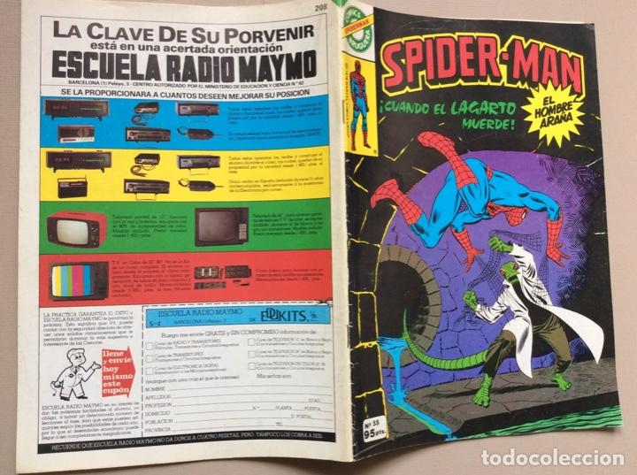 Tebeos: SPIDERMAN BRUGUERA N&Uacute;MERO 55 - Foto 5