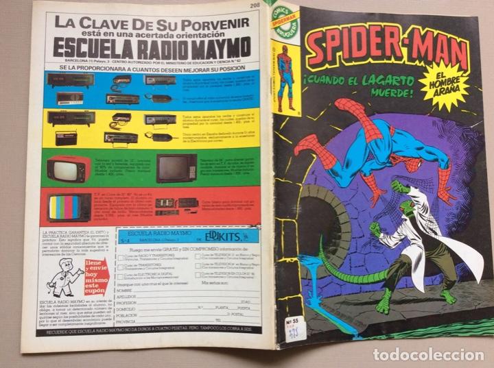 Tebeos: SPIDERMAN BRUGUERA N&Uacute;MERO 55 - Foto 5