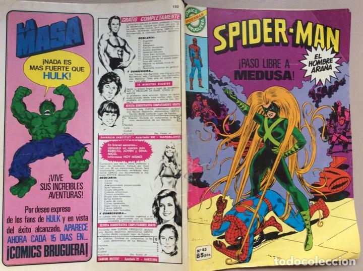 Tebeos: SPIDERMAN BRUGUERA N&Uacute;MERO 45 - Foto 5