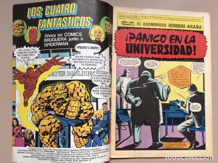 Tebeos: SPIDERMAN BRUGUERA N&Uacute;MERO 43 - Foto 2