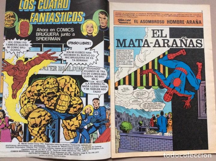 Tebeos: SPIDERMAN BRUGUERA N&Uacute;MERO 42 - Foto 2