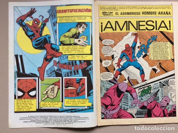 Tebeos: SPIDERMAN BRUGUERA N&Uacute;MERO 41 - Foto 2