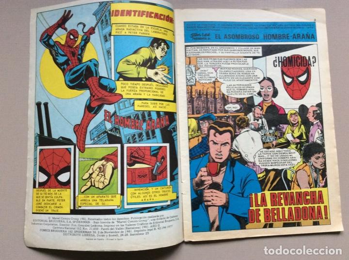 Tebeos: SPIDERMAN BRUGUERA N&Uacute;MERO 38 - Foto 2