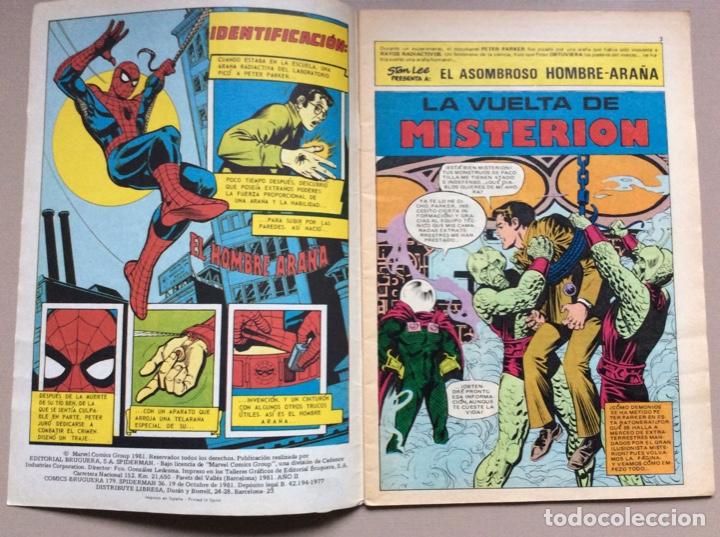 Tebeos: SPIDERMAN BRUGUERA N&Uacute;MERO 36 - Foto 2