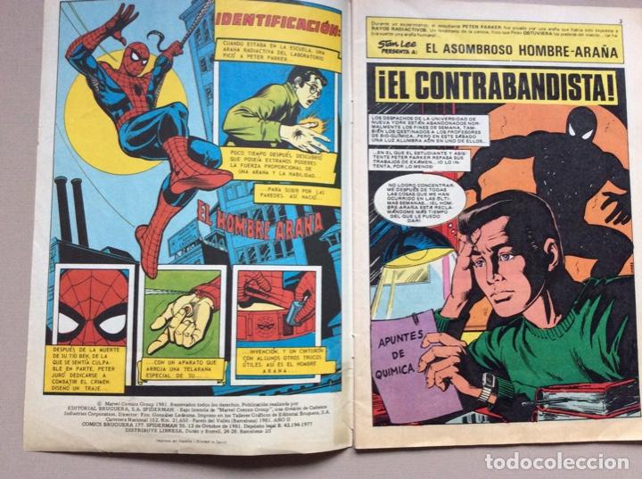 Tebeos: SPIDERMAN BRUGUERA N&Uacute;MERO 35 - Foto 2