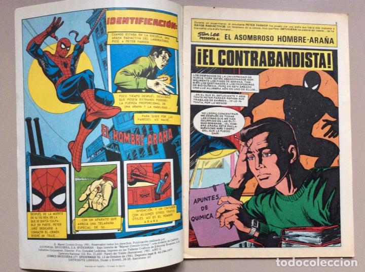 Tebeos: SPIDERMAN BRUGUERA N&Uacute;MERO 35 - Foto 2