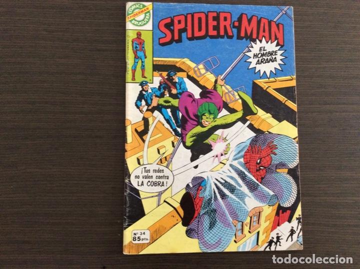 Tebeos: SPIDERMAN BRUGUERA N&Uacute;MERO 34 - Foto 1