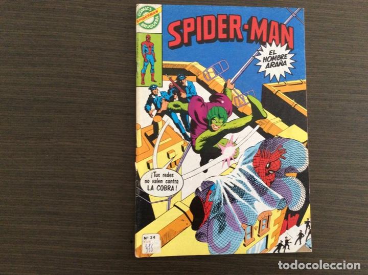 Tebeos: SPIDERMAN BRUGUERA N&Uacute;MERO 34 - Foto 1