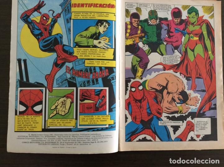 Tebeos: SPIDERMAN BRUGUERA N&Uacute;MERO 33 - Foto 2