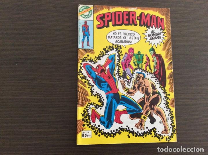 Tebeos: SPIDERMAN BRUGUERA N&Uacute;MERO 33 - Foto 1