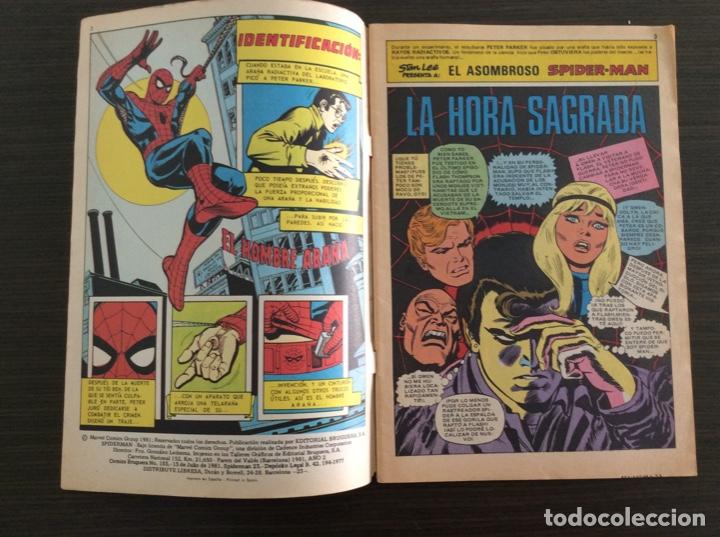 Tebeos: SPIDERMAN BRUGUERA N&Uacute;MERO 23 - Foto 2