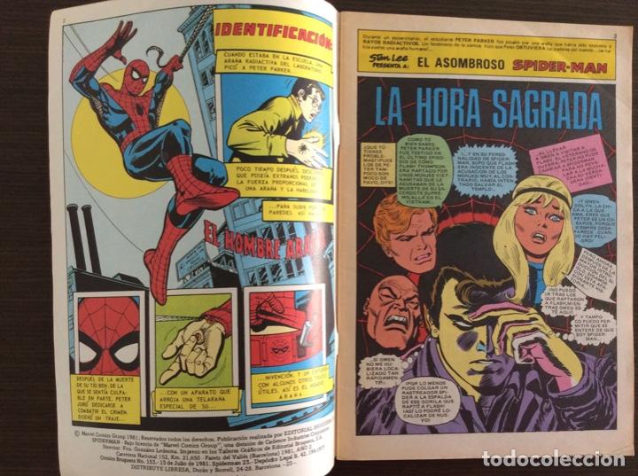 Tebeos: SPIDERMAN BRUGUERA N&Uacute;MERO 23 - Foto 2
