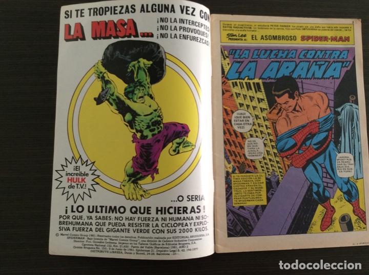 Tebeos: SPIDERMAN BRUGUERA N&Uacute;MERO 21 - Foto 2