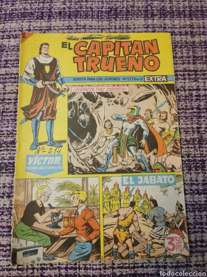 Tebeos: C&oacute;mic el Capit&aacute;n Trueno n&uacute;mero 227 - Foto 1