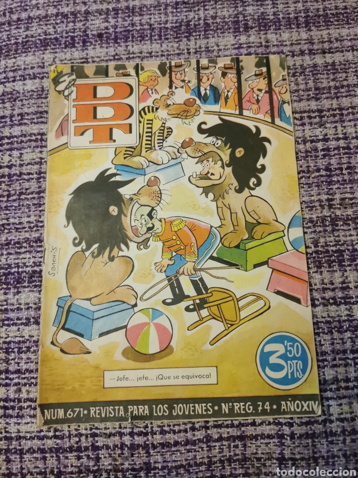 Tebeos: C&oacute;mic DDT n&uacute;mero 671 - Foto 1