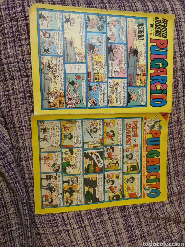 Tebeos: C&oacute;mic Pulgarcito n&uacute;meros 1960y1739 - Foto 1