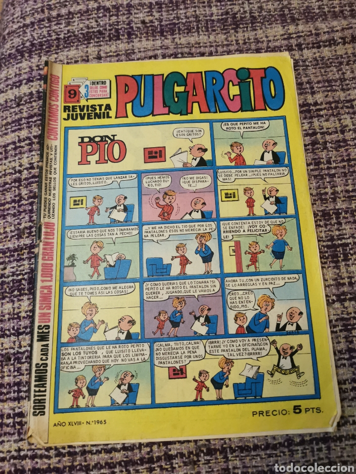 Tebeos: Comis Pulgarcito n&uacute;mero 1965 - Foto 1