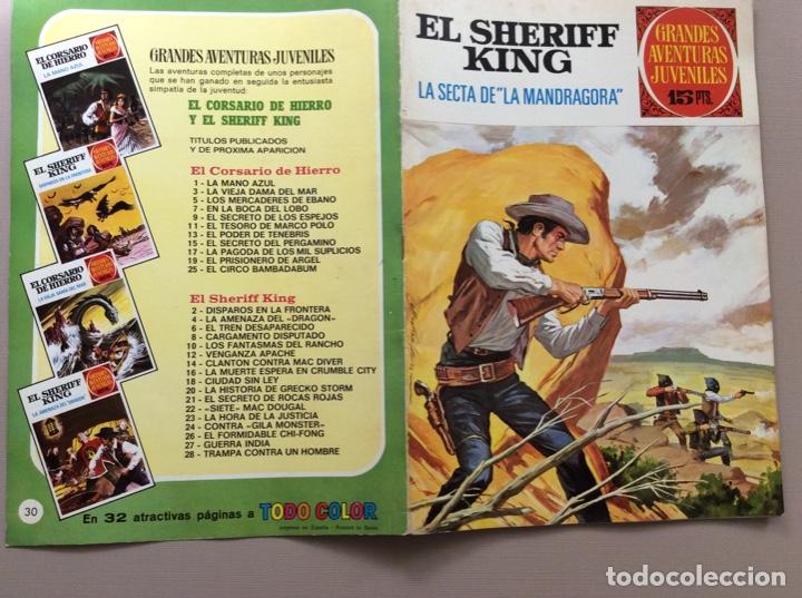 Tebeos: EL SHERIFF KING EDICI&Oacute;N 1 N&Uacute;MERO 30 - Foto 19