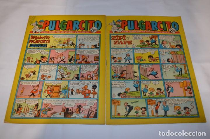Tebeos: PULGARCITO 3 Pts. / 9 Ejemplares variados / Años 60 - XLII y XLIII - Con El Inspector DAN / Lote 01 - Foto 6 - 261675110