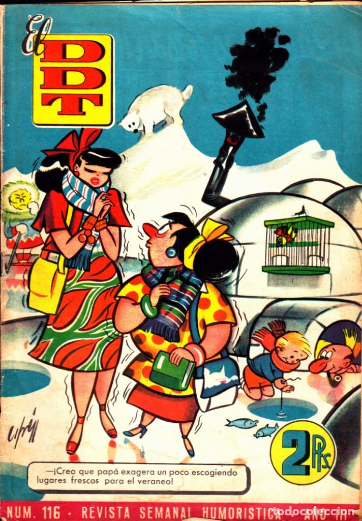 Tebeos: COMIC COLECCION EL DDT N&ordm; 116 - Foto 1