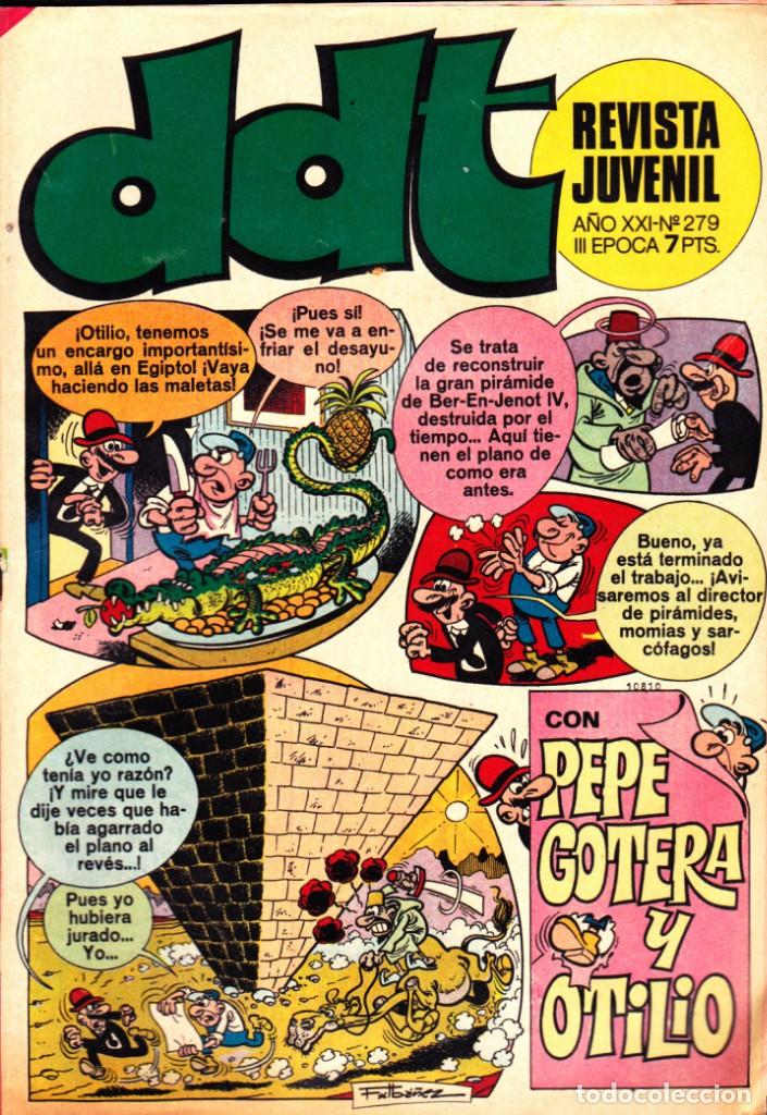 Tebeos: COMIC COLECCION EL DDT N&ordm; 279 - Foto 1