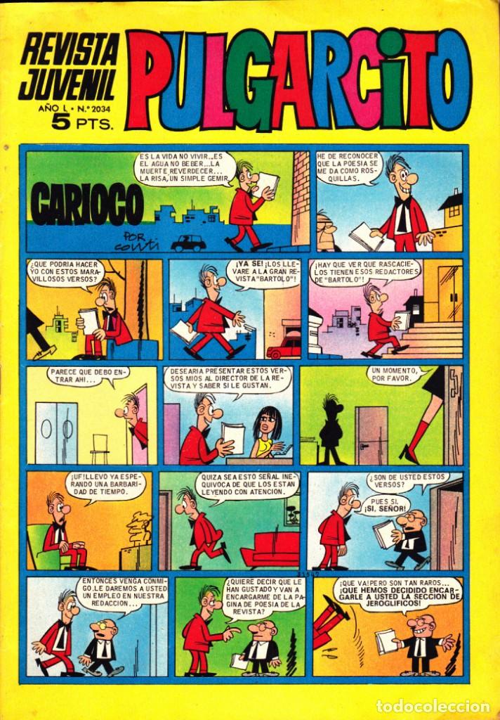 Tebeos: COMIC PULGARCITO N&ordm; 2034 - Foto 1