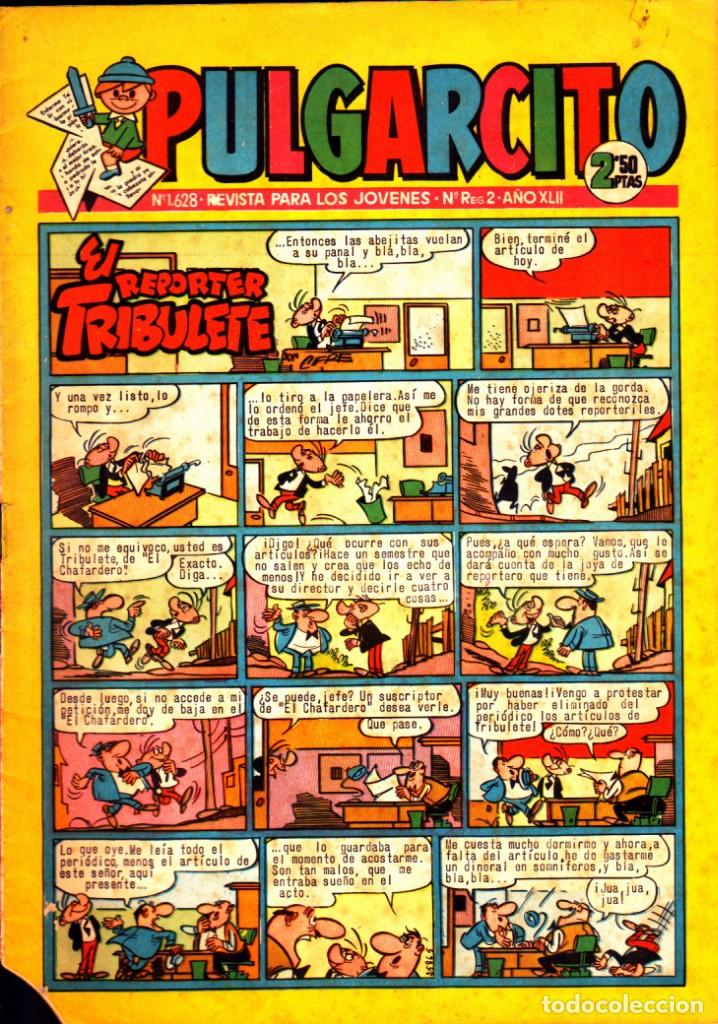 Tebeos: COMIC PULGARCITO N&ordm; 1628 - Foto 1