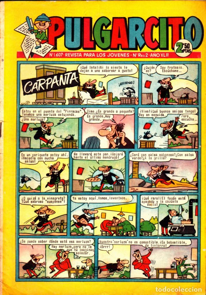 Tebeos: COMIC PULGARCITO N&ordm; 1607 - Foto 1