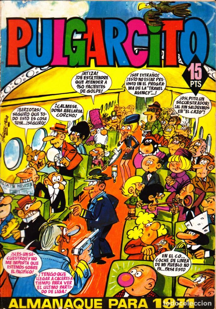 Tebeos: COMIC PULGARCITO ALMANAQUE 1971 - Foto 1