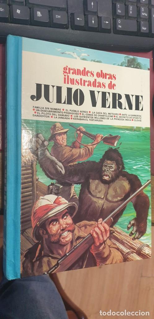 Tebeos: Grandes obras ilustradas julio verne 5 bruguera edicion 1979 tapa dura color bueno