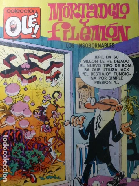 Tebeos: COMIC MORTADELO Y FILEMON LOS INSOBORNABLES 4&ordf; EDICION 1985 - Foto 1