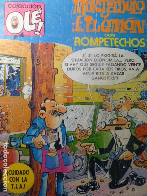 Tebeos: COMIC MORTADELO Y FILEMON CON ROMPETECHOS 2&ordf; ED 1982 - Foto 1