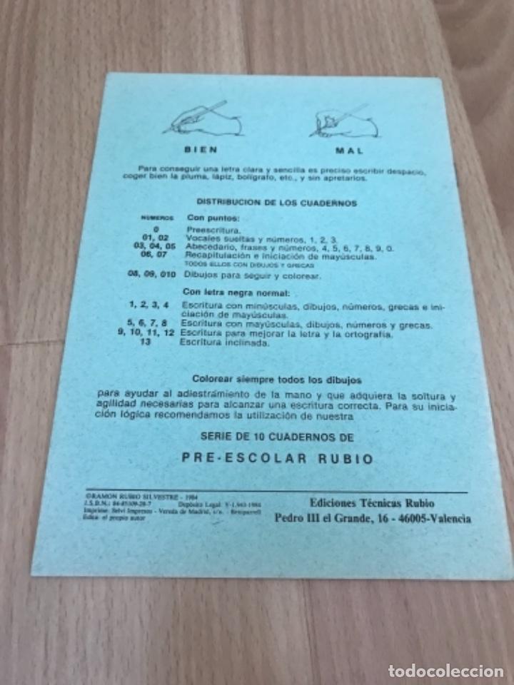 Tebeos: H1. RUBIO ESCRITURA N 5 - Foto 2