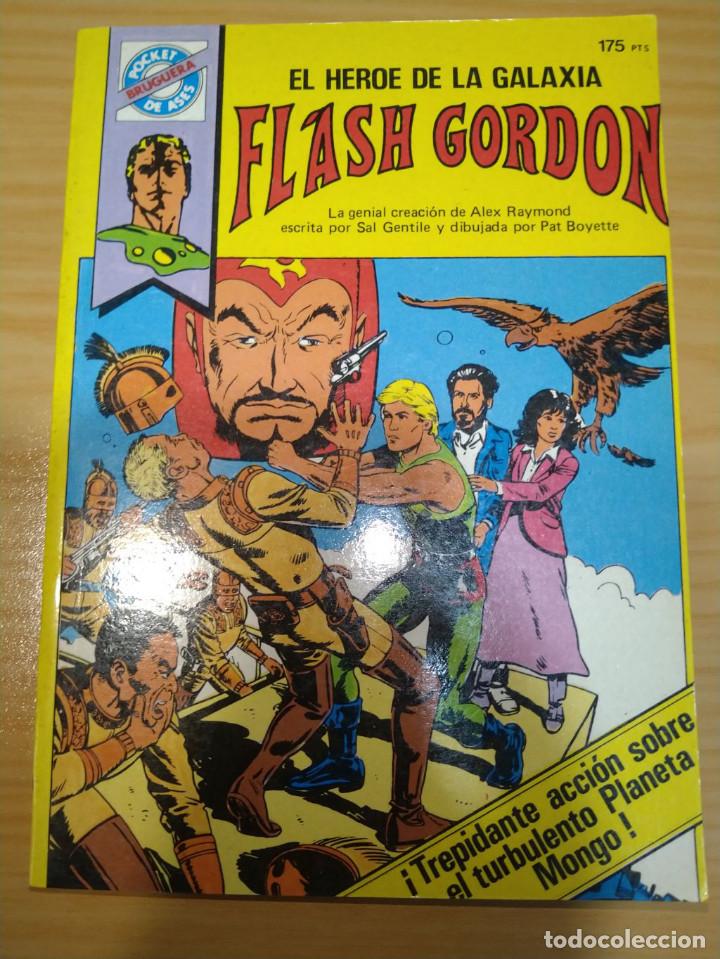 Tebeos: FLASH GORDON POCKET DE ASES n&ordm; 34 BRUGUERA COMO NUEVO