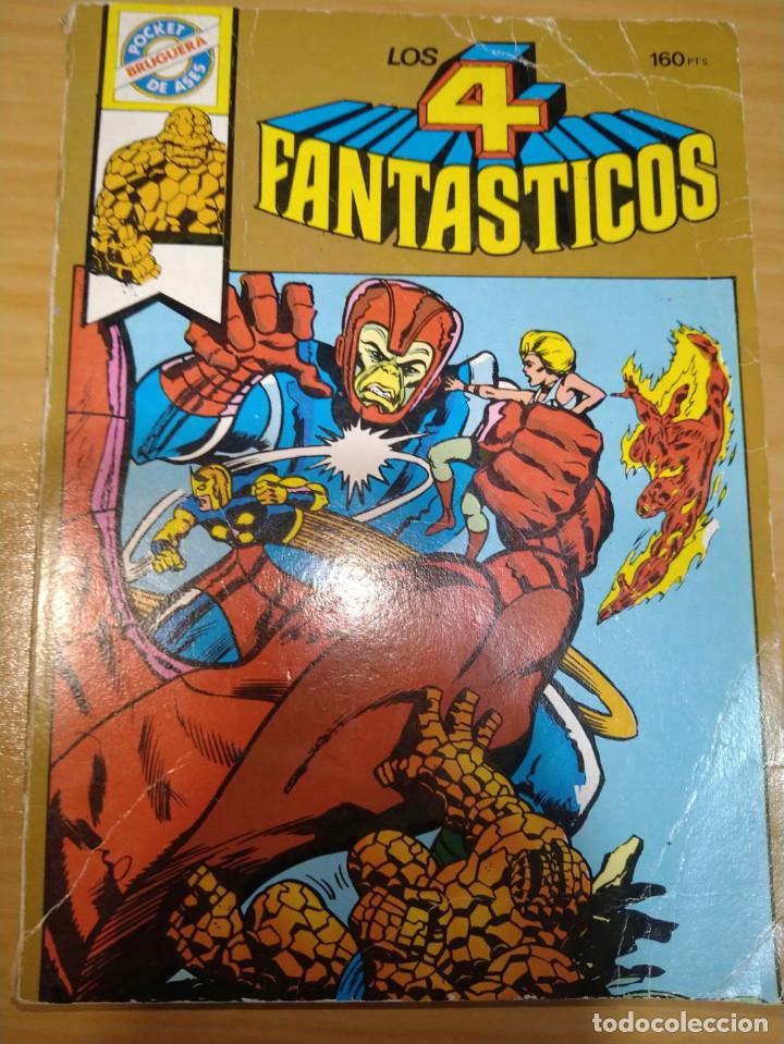 Tebeos: LOS 4 FANTASTICOS POCKET DE ASES n&ordm; 11 BRUGUERA