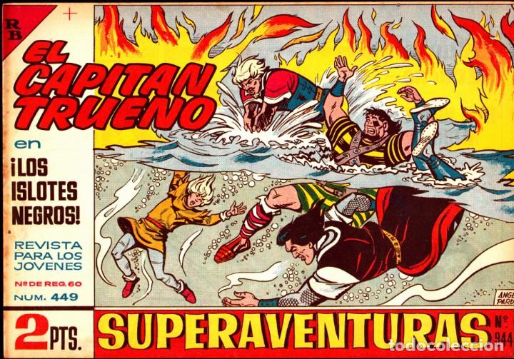 Tebeos: COMIC COLECCION EL CAPITAN TRUENO N&ordm; 449 - Foto 1