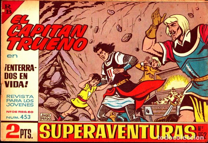 Tebeos: COMIC COLECCION EL CAPITAN TRUENO N&ordm; 453 - Foto 1