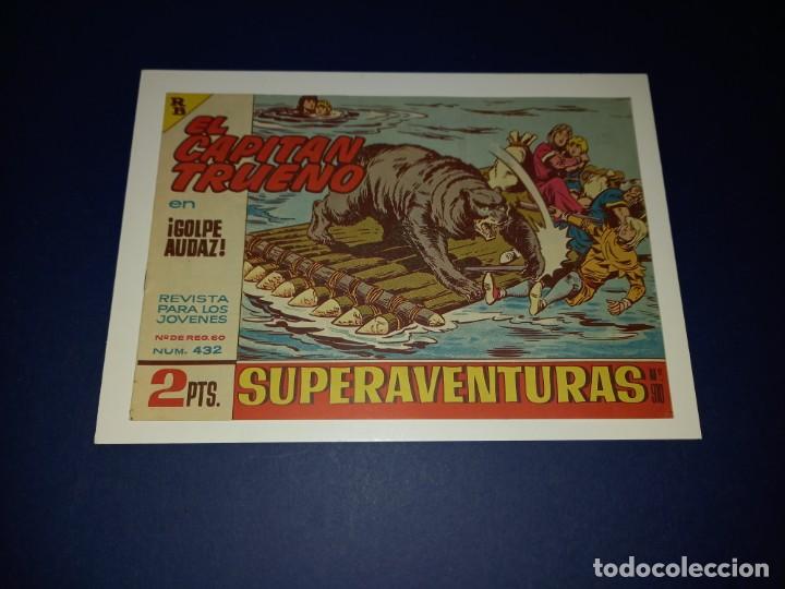 Tebeos: CAPITAN TRUENO- N&ordm; 432 - ORIGINAL - Foto 1
