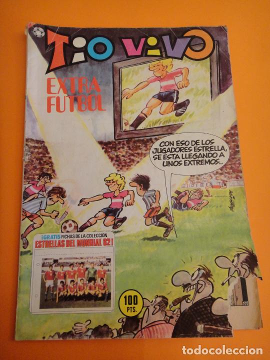 Tebeos: TIO VIVO EXTRA FUTBOL N&ordm; 5 FALTAN FICHAS ESTRELLAS DEL MUNDIAL BRUGUERA 1981