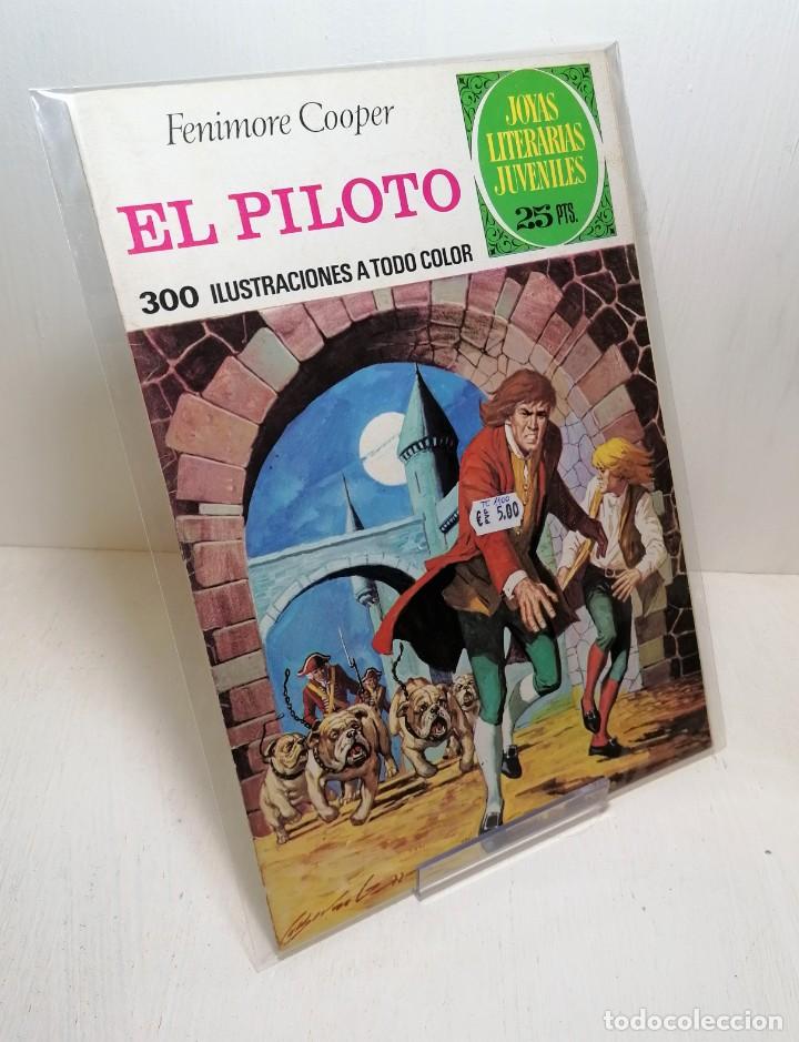 Tebeos: Comic &rdquo;El piloto&rdquo; de Fenimore Cooper joyas literarias - Foto 1